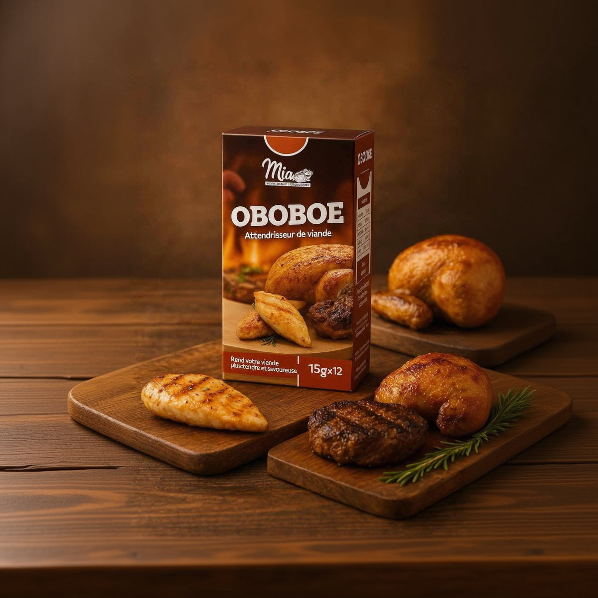OBOBOE Attendrisseur de Viande Premium