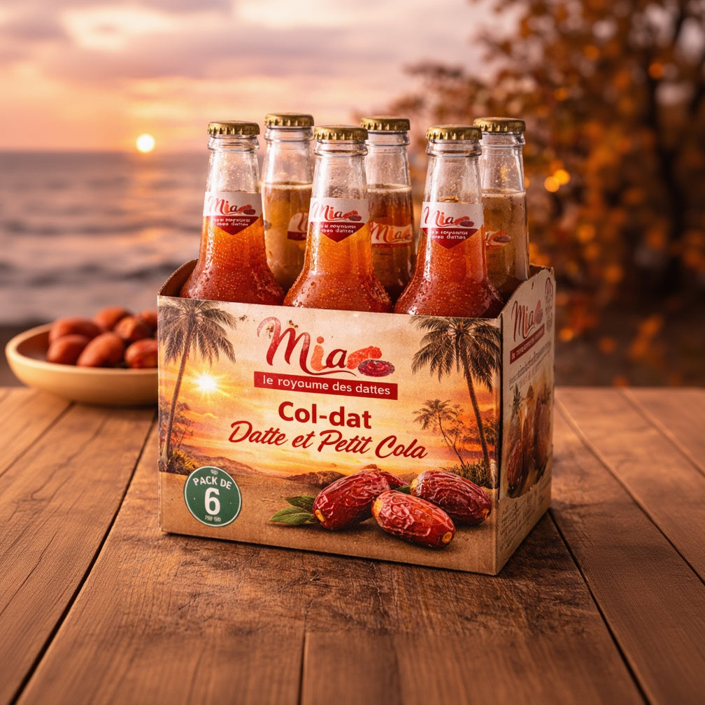 COL DAT Jus de Dattes et Petit Cola - Pack de 6