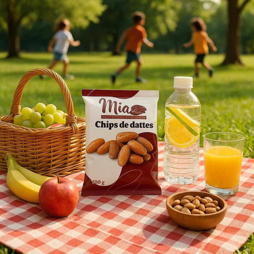 Chips de Dattes Croustillantes - Snack Naturel et Sain