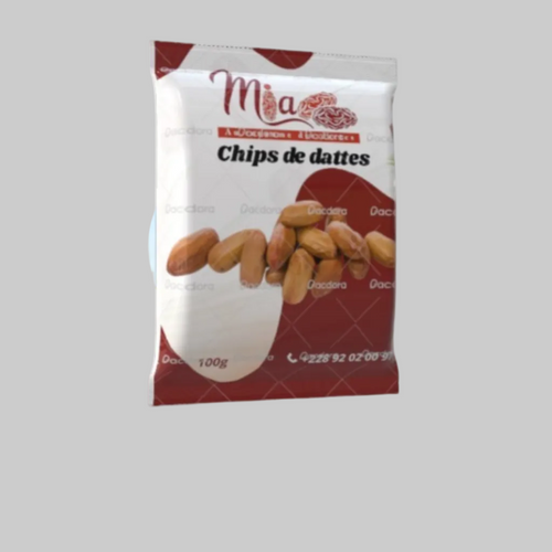 Chips de Dattes Croustillantes - Snack Naturel et Sain